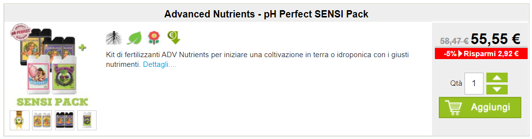 Advanced Nutrients - pH Perfect SENSI Pack